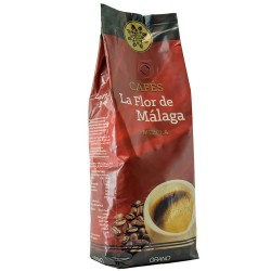 CAFE GRANO MEZCLA 80/20 "LA FLOR DE MALAGA" 1 KG
